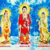 Tranh Tam Thế Phật TP056