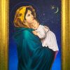 Tranh sơn dầu đức mẹ maria THD040