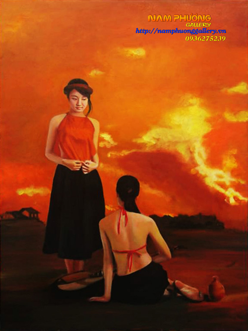 Tranh sơn dầu treo tường vì sao lại hấp dẫn đến vậy