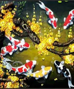 Tranh Cửu Ngư Quận Hội TSD001