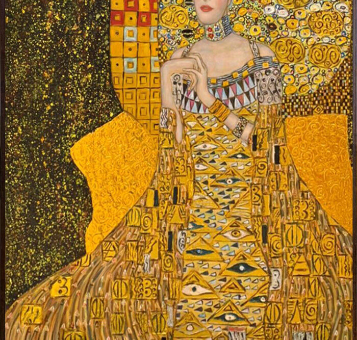 Tranh hoàng hậu THD044