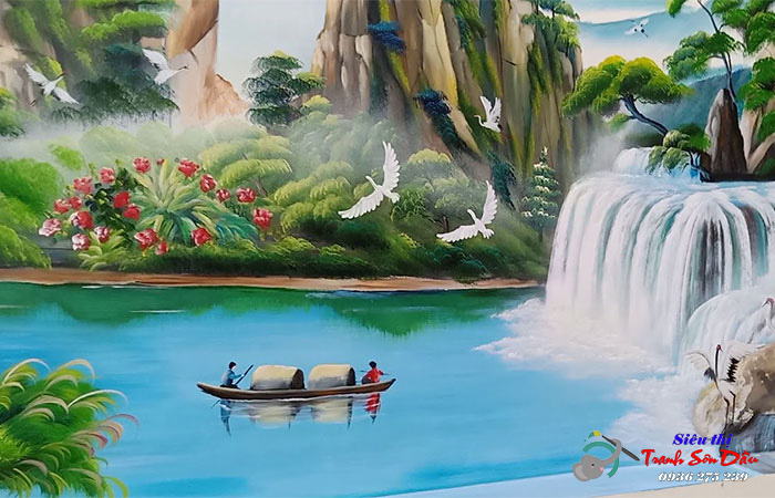 Ưu điểm nổi bật của 9+ bức tranh phong cảnh đẹp nhất - Siêu thị tranh sơn  dầu Minh Hưng